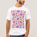Pesquisar por fundo branco camisetas Flores