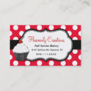 Pesquisar por cupcake vermelho cartao de visita Bolinhas