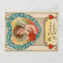 Pesquisar por dia de são valentim cartoes postais Vintage