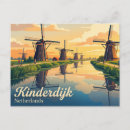 Pesquisar por kinderdijk cartoes postais Holanda