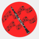 Pesquisar por notas musicais vermelho adesivos Música
