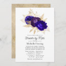 Pesquisar por royal blue bridal shower convites Vintage