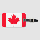 Pesquisar por bandeira canadense bagagem tags Patriótico