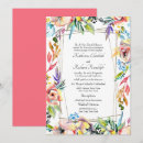 Pesquisar por floral colorido casamento convites Noiva