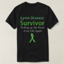 Pesquisar por doença lyme camisetas Verde