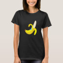 Pesquisar por banana descascada camisetas Fruta