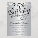 Pesquisar por 25o aniversário convites Prata