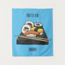 Pesquisar por desenhos animados sushi artes pósteres Japonês