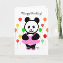 Pesquisar por aniversário panda cartoes postais Para ela