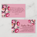 Pesquisar por salmos cartao de visita Para ela