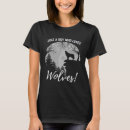 Pesquisar por lobo lua cheia camisetas Lobos