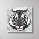 Pesquisar por tigre branco impressão de canvas Animais selvagens