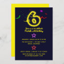 Pesquisar por sexto aniversário convites Qualquer pessoa