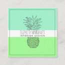 Pesquisar por abacaxi moderno padrao cartao de visita Tropicais