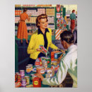 Pesquisar por mercearia pósteres Retro