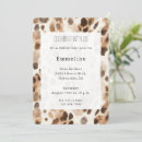 Pesquisar por leopard print convites Chic
