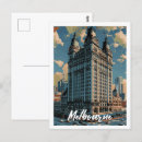 Pesquisar por melbourne austrália cartoes postais Ilustração