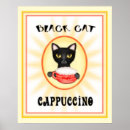Pesquisar por arte do gato artes pósteres Café