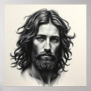 Pesquisar por jesus cristo pôsteres pósteres Preto e branco