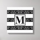 Pesquisar por listras pretas impressão de canvas Listrado