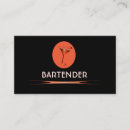 Pesquisar por logotipos do barman cartao de visita Martini