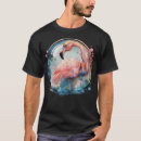 Pesquisar por flamingo colorido camisetas Aquarela