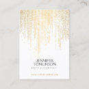 Pesquisar por confetes da folha ouro de cartao de visita Salão de beleza