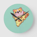 Pesquisar por gatinho relogios de parede Pizza