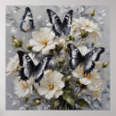 Pesquisar por borboleta preto e branco pôsteres pósteres Flores