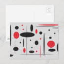 Pesquisar por linhas vermelhas e pretas cartoes postais Vermelho