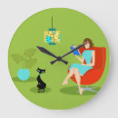 Pesquisar por gato dos desenhos animados relogios de parede Para ela