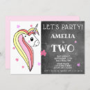 Pesquisar por unicórnio colorido convites Rosa