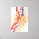 Pesquisar por fundo vermelho impressão de canvas Amarelo