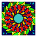 Pesquisar por mandala colorida pôsteres pósteres Abstrato