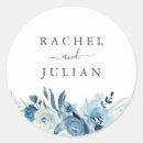 Pesquisar por floral azul casamento adesivos Elegante