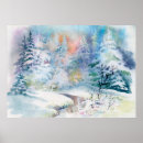 Pesquisar por invernal pôsteres pósteres Aquarela