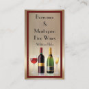 Pesquisar por licor cartao de visita Elegante