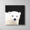 Pesquisar por pintura urso impressão de canvas Polar