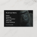 Pesquisar por primatas cartao de visita Gorilas