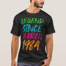 Pesquisar por aniversário do março camisetas Retrô