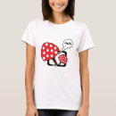 Pesquisar por cogumelos vermelhos camisetas Para ela