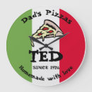 Pesquisar por bandeira italia relogios de parede Pizza