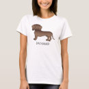 Pesquisar por dachshund marrom camisetas Adorável