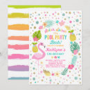 Pesquisar por tropical flamingo convites Luau