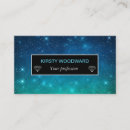 Pesquisar por espaço estrelado cartao de visita Moderno