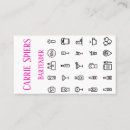 Pesquisar por barman cartao de visita Partido