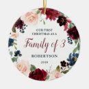 Pesquisar por três ornamentos Família