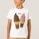 Pesquisar por sorvetes camisetas Cone sorvete