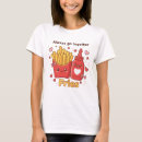Pesquisar por batatas fritas camisetas Comida
