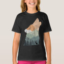 Pesquisar por lobo da silhueta camisetas Qualquer pessoa
